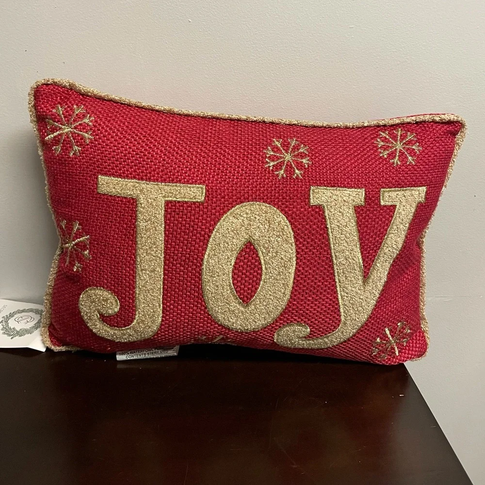 🥰NWT Secret Celebrity “JOY” Pillow - Picture 1 of 4